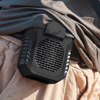 6000mA Taşınabilir Bel Fan USB Klima Asılı Boyun Mini Fan egzoz fanı Açık Spor Klima Soğutma Artifac