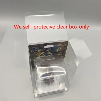 10 adet şeffaf kutu Monster Hunter Rise amiibo özel ekran kutusu plastik PET koleksiyonu depolama koruyucu kutu