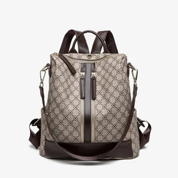 Moda Sırt Çantası Tasarımcı Markalar Erkek Kadın Okul gençler için çanta Kız Koleji PU Deri Çift omuzdan askili çanta Seyahat Packbag