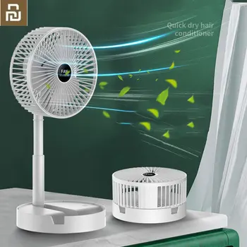 YOUPİN Masaüstü Katlanabilir Geri Çekilebilir Küçük Fan Mini Taşınabilir şarj USB Ev Düşük Gürültü Yüksek Bekleme Süresi Mini Elektrikli Fan