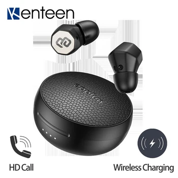 Bluetooth 5.1 TWS Kulakiçi QI Kablosuz Şarj Kulaklık Düşük Gecikme Su Geçirmez Kulaklıklar Aktif Gürültü Kontrolü HiFi HD Çağrı
