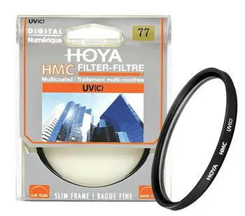 Yeni Hoya MC (c) 77mm Filtre, ultra ince çerçeve, dijital çok katmanlı kaplama mc UV Kamera lens filtreleri kamera aksesuarları