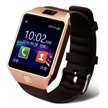 Yeni Smartwatch Akıllı Dijital Spor Altın akıllı saat Pedometre Telefon Android İçin kol saati Erkek kadın İzle