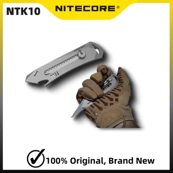 NİTECORE NTK10 Titanyum Maket Bıçağı Açık Taktik Araçları Kendini savunma için