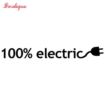 Ilginç 100 % elektrikli araba sticker aksesuarları, motosiklet, off-road styling pencere kapak sticker vinil scratch PVC 26 * 3cm