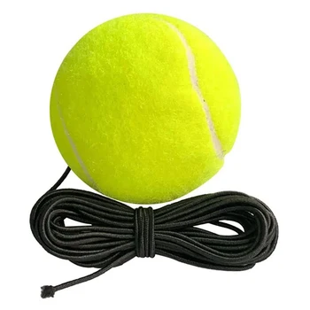 Tenis Eğitim Topu Dize Tenis Eğitmeni Topları Kendi Kendine Uygulama Aracı Ekipmanları Egzersiz