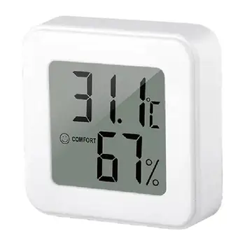 Kapalı Higrometre Termometre Kapalı Sıcaklık Ve nem monitörü lcd ekran Kapalı Sıcaklık Nem Sensörü İle