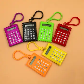 Butik Kırtasiye Küçük Kare Hesap Makinesi Kişiselleştirilmiş Mini Şeker Renk Okul ve Ofis Elektroniği Yaratıcı CalculatorDropshi