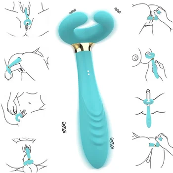 Çift Penetrasyon Penis Büyütme Genişletici G-Spot Yapay Penis Vibratör Meme Klitoris Simülatörü Seks Oyuncakları Erkekler için Çift Yetişkin Ürünleri