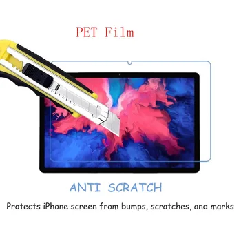 2 ADET 2020 Yeni PET Film Ekran Koruyucu İçin Lenovo Tab P11 0.3 mm 9H Tablet Anti Scratch Koruyucu Film için Tab P 11