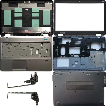 Yeni Durumda HP Probook 650 G2 655 G2 LCD arka kapak / Ön Çerçeve / Üst / Alt Taban / Alt Kapı Kapak 840724-001 840725-001 / Menteşe