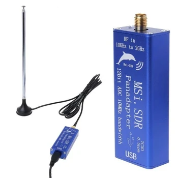MSI-SDR 10 kHz İçin 2 GHz Panadapter SDR Alıcı TCXO 0.5 ppm 12-bit ADC HF UHF VHF FM RSP