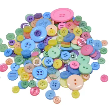 50g Karışık Düğme Moda Düğmeleri Zanaat Ve DIY Düğme Bahar Renkleri Scrapbooking Paskalya Günü dekorasyon