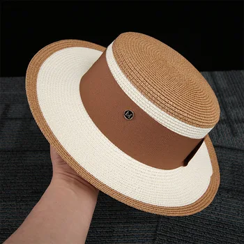 Bucket hat панама summer women's hat sun hat ladies straw hat fedora top hat men's and women's hats кепка женская