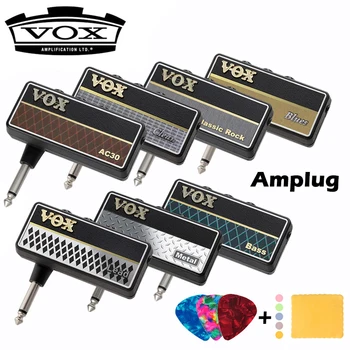 Vox Amplug 2 Gitar / Bas Kulaklık Amplifikatörü, Tüm Modeller-AC30, Klasik Rock, Metal, Bas, Temiz, Blues, Kurşun