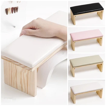 Masif ahşap El Yastık manikür masası El yastık Tutucu Kol Dayanağı Desteği Tırnak Sanat Standı Manikür Araçları