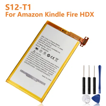 Yedek Pil S12-T1 S12-T1-S Amazon Kindle Yangın HDX 7 İçin C9R6QM Kindle Yangın HDX şarj edilebilir pil 4550mAh