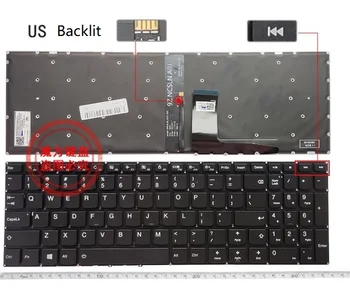 Yeni ABD Klavye Arkadan Aydınlatmalı Lenovo Ideapad V310-15IKB V310-15ISK 310-15ISK 510-15ISK 510-15IKB Laptop klavye