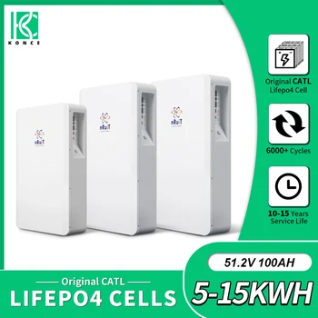 nRuit Lifepo4 Pil 48V Powerwall 100Ah 176Ah 200Ah 300Ah Pil Paketi için Ev 5KW 10KW 15KW Kapalı ızgara Güneş Enerjisi Sistemi