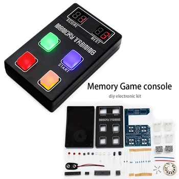 DİY Elektronik kiti Seti Komik hafıza oyunu Konsolu LED Kaynak Eğitim Yarışması DİY Elektronik lehimleme Kitleri Projeleri Yetişkin için