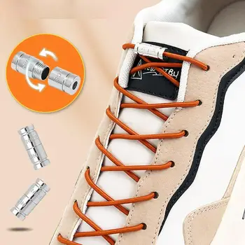 Moda Kapsül Ayakabı bağları olmadan Elastik Danteller Sneakers Hiçbir Kravat Ayakkabı bağcıkları Çocuklar Yetişkin Düz Ayakkabı Bağı lastik bantlar Ayakkabı