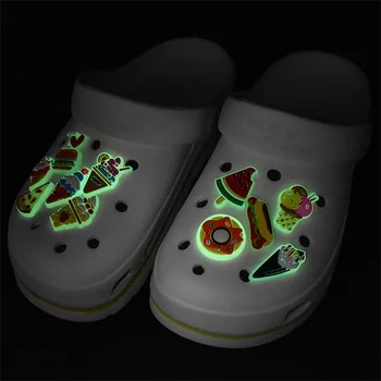aydınlık Ayakkabı Dekorasyon Toka cazibe Aksesuarları 1 adet lolipop dondurma DIY Kombinasyonu Jıbz croc çocuklar hediye drop shipping