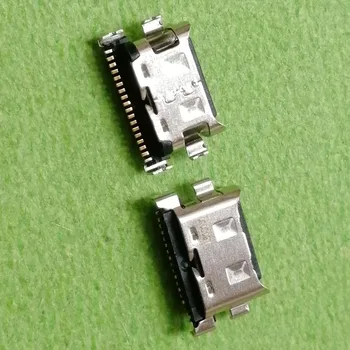 10-50 Adet 18Pin USB şarj portu Dock samsung için konektör M31 M315F M21S M217F M31S M317F M30S M307 A12 A125F şarj soketi