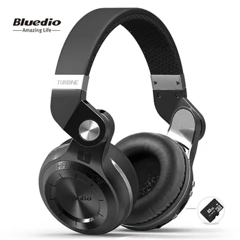 Bluedio T2plus (Çekim Fren) bluetooth stereo kulaklıklar kablosuz kulaklıklar Bluetooth 5.0 kulaklık üzerinde kulaklıklar