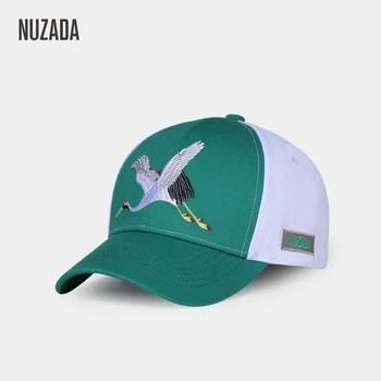 NUZADA Snapback Pamuk Erkekler Kadınlar Çift Beyzbol Şapkası Yüksek Kaliteli Nakış Orijinal Tasarım Bahar Yaz Şapka Kemik Kapaklar