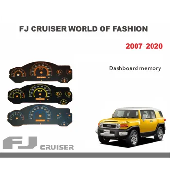 2007 ~ 2020 Ölçer Setleri ve Dash Panelleri Toyota FJ Cruiser İçin Pano Bellek Ekran Paneli Modifikasyon Aksesuarları