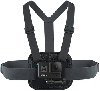 Orijinal GoPro yüksek performanslı göğüs spor kamera kemer dağı Gopro 10 9 8 7 6 5 4 3 Tüm Kameralar-resmi GoPro dağı