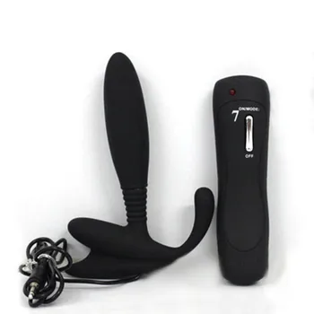 7 Modları G Spot Mastürbasyon Silikon prostat masaj aleti Erkek Masaj Stimülatörü Anal Seks Oyuncakları Erkekler için
