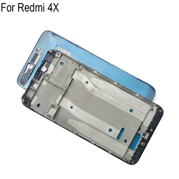 Orijinal LCD Tutucu Ekran Ön Çerçeve Xiaomi Redmi İçin 4X4 X Konut Case Orta Çerçeve Yok Güç Ses Düğmeleri Redmi4X Parçaları