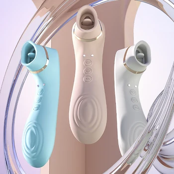 Enayi Vibratörler Klitoris Stimülatörü G Noktası Kadınlar Oral Seks Yalama Meme Emme Oral Seks Vibratör Yetişkin Seks Oyuncak Kadınlar İçin