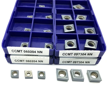 CCMT060204 CCMT09T304 NN LT10 Karbür insert İç Dönüm aracı CNC torna aracı dönüm ekleme yüksek kaliteli PCD Kesme aleti