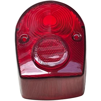 Honda C50 için motosiklet Parçaları Kırmızı Arka Lambası kapağı