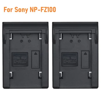 2 adet NP-FZ100 pil şarj cihazı adaptör plakası BATMAX /BM Premium pil şarj cihazı Sony NP-FZ100 Kamera pil