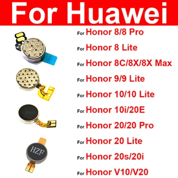 Moto Vibratör Flex Kablo Huawei Onur İçin Görünüm V10 V20 20E 20S 20i 10i 20 10 9 8 Pro Lite 8X Max Titreşim Şerit Modülü Parçaları