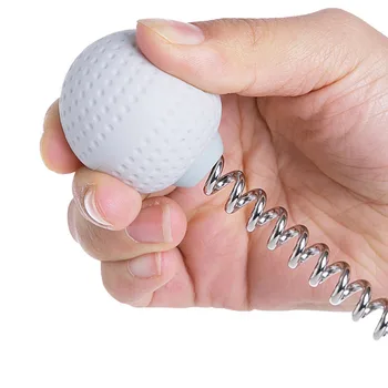 Golf Masaj Çekiç Akupunktur Noktası Dokunarak Kas Raket Masaj Silikon Bahar Masaj Çekiç Ofis Ev