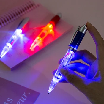 LED matkap kalem 5d elmas boyama noktası matkap kalem ile ışık LED kalem elmas Mosaci çapraz dikiş tırnak sanat araçları aksesuarları