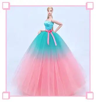 kılıf barbie elbise elbise düğün elbisesi için barbie bebek elbise Orijinal prenses giyim rüya evi vestiti accesorios