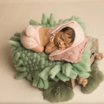 Bebekler Bebek Kız Doğum Yenidoğan Fotoğraf Sahne Battaniye Aksesuarları Yeni Doğan Fotoğraf Çekimi Arka Plan Battaniye
