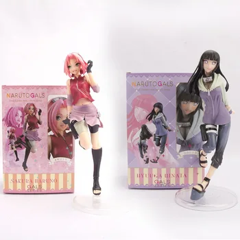 MegaHouse Naturo Hyuuga Hinata Haruno Sakura japon animesi Kız PVC Aksiyon Figürü Oyuncak Oyunu Heykeli Koleksiyon Model Bebek Hediye