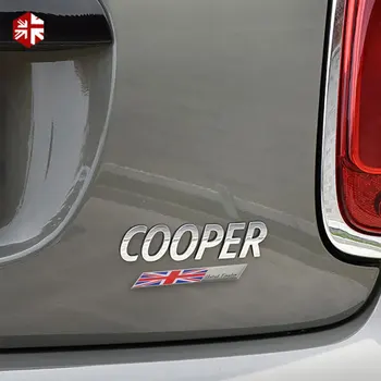 Araba Vücut Ulusal Bayrak Sticker Metal Gövde Gövde Çıkartmaları MINI Cooper İçin Bir JCW R55 R56 R58 R50 F55 F56 F54 R60 F60 Aksesuarları