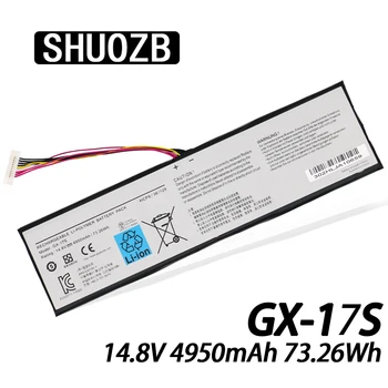 GX-17S Laptop Batarya GİGABYTE AORUS X3 X3 artı V3 X7 X7 v2 X3 Artı v5 X5S SHUOZB 14.8 V 73.26 wh 4950mAh