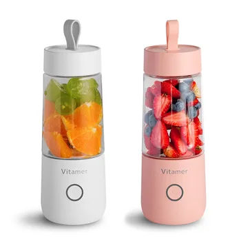 Taşınabilir meyve sıkacağı bardağı Usb Şarj Edilebilir 2000mAh Mini Kişisel Smoothie meyve suyu mikseri Mikser Sağlıklı Vitamin Kaynağı Meyve Aracı