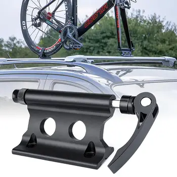 Bisiklet Ön Çatal Sabit sabitleme kıskacı Alüminyum Alaşımlı Hızlı Bırakma bagaj rafı Modifiye Park Braketi CX-c09