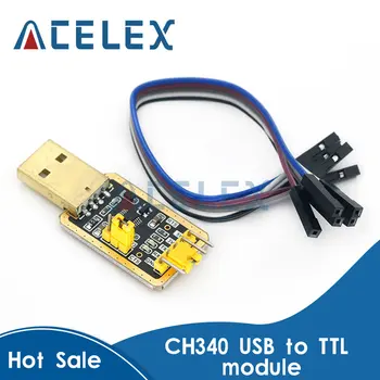 CH340 Mini seri port modülü PL2303, CH340E RS232 TTL modülü yükseltme USB seri port dokuz Fırça küçük plakalar