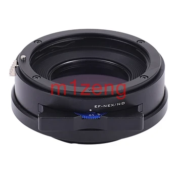 EF - NEX adaptör halkası vario ND filtre canon eos lens için sony E dağı nex3 / 5 / 7 a7 a7r a7s a7r3 a9 a6400 a6300 a6500 kamera