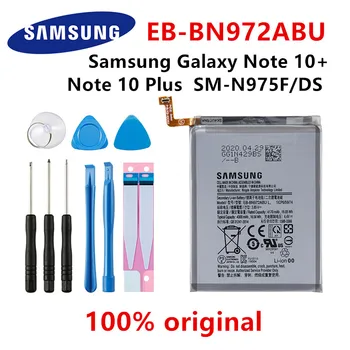 SAMSUNG Orijinal EB-BN972ABU 4300mAh Pil Samsung Galaxy Not İçin 10 + Not 10 Artı SM-N975F SM-N975DS telefonu Piller + Araçları